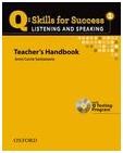 Q Skills for success 1 Listening and Speaking Teachers Handbook with Testing Program CD-ROM