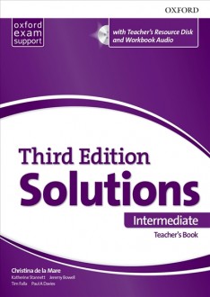 Solutions Intermediate Teacher's Book and Resource Disc Pack Third Edition