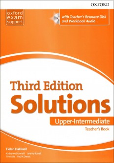 Solutions Upper-Intermediate Teacher's Book and Resource Disc Pack Third Edition