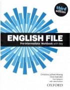 English File 3d Edition Pre-Intermediate Workbook with Key