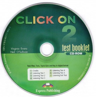 Click on 2 Test booklet CD-ROM