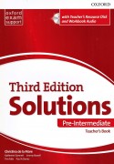 Solutions Pre-Intermediate Teacher's Book and Resource Disc Pack Third Edition