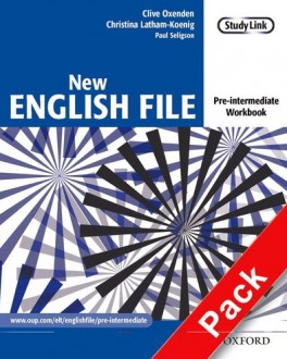 New English File Pre-Intermediate Workbook with keys and MultiROM Pack