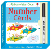 Flashcards Wipe-clean Number cards