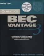 Cambridge BEC Practice Tests Vantage 3 Self Study Pack (Book + Answer Key + CD)