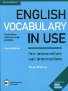 English Vocabulary in Use 4th Edition Pre-Intermediate and Intermediate with Answers and E-book